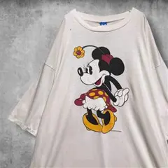 CDGN キャラTシャツUSA製70s 80sミニー ディズニー アニメ ビッグ