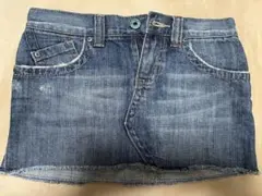 ROXY ダメージデニムタイトスカート