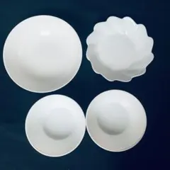 ヤマザキ　春のパン祭り　白いお皿　4枚まとめ売り！