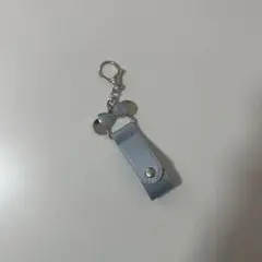 ディズニー リボン付きストラップライトブルー