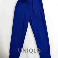 ユニクロ　青いロングパンツ　120サイズ