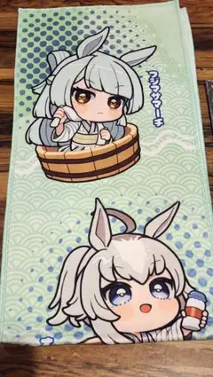 プラスセットタオルSD3人 極楽湯RAKU SPAウマ娘シンデレラグレイ