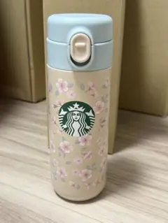 Starbucks SAKURA2024 ステンレスボトルフローラル 381ml