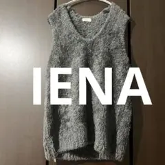 IÉNA グレー Vネック ノースリーブ ベスト