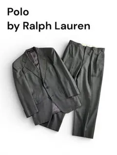 90s ラルフローレン スーツ グレー A6 日本製