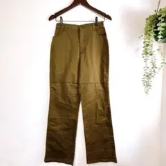 【bz40】B.S Saddle レディースパンツ　カジュアル カーキ