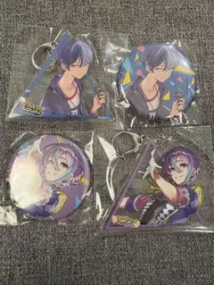 プロセカ 神代類 青柳冬弥　アルバム特典 アクキー&缶バッジ 4点セット