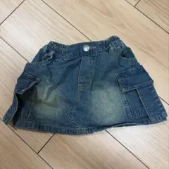 バースデイ マイリトルワンダー デニムスカート 95cm ベビー キッズ