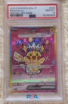 2026年最新】ピカチュウex psa10 sarの人気アイテム - メルカリ
