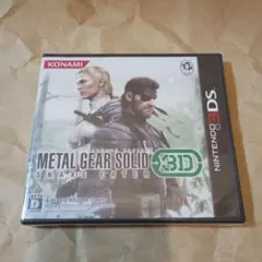 新品未開封 3DS メタルギアソリッド スネークイーター3D