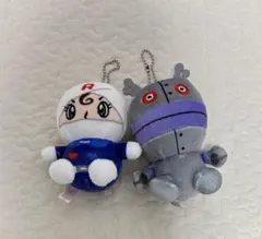 ロールパンナ　だだんだん　ぬいぐるみキーホルダー　もちふわマシュマロ