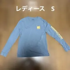 patagonia ロングスリーブ Tシャツ 青 ロンT