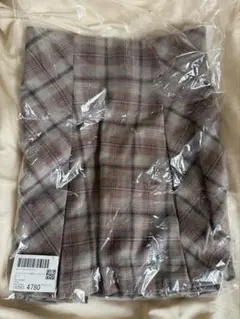 tocco closet インナーパンツ付きチェックミニスカート