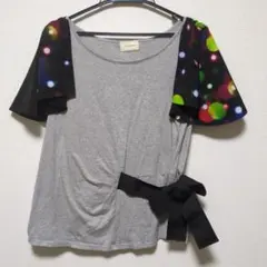 値下げしました！Re.Verofonna フリル半袖Tシャツ 38サイズのサムネイル