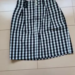 【お値下げ】RETRO GIRL　ギンガムチェックスカート