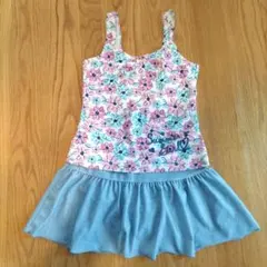 花柄 セパレート水着 130cm