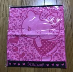 平成 레트로 Sanrio ⭐︎Hello kitty⭐︎ タオル ヒョウ柄 산리오