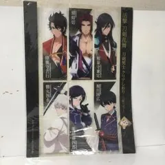 刀剣乱舞 クリアしおり 六振りセット ニュータイプ