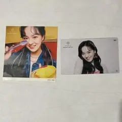 NiziU リオ トレカ ステッカー 2枚セット