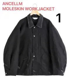 25AW ANCELLM MOLESKIN WORK JACKET