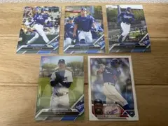 topps MLBカード ロサンゼルス・ドジャース 5枚セット