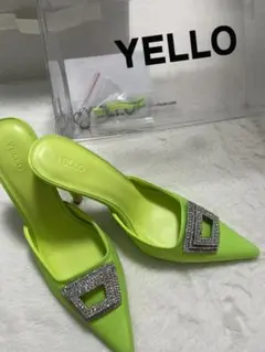 yello,YELLOW 完売ヒール Lサイズ☆