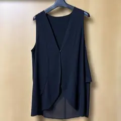 シースルーベスト ブラック