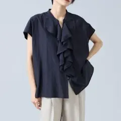 Liesse フロントフリルブラウスのサムネイル