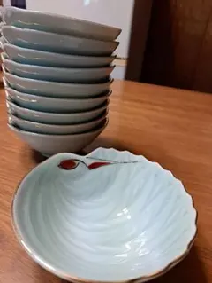 昭和レトロ　小鉢　取皿　10客セット　花柄