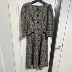 美品♡Herlipto classic tweed midi dress