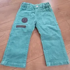 ターコイズ コーデュロイパンツ