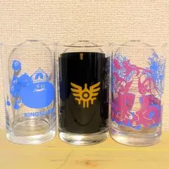 ドラゴンクエストグラス全３種コンプリート ふくびき所スペシャル２　美品　ドラクエ