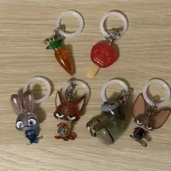 ズートピア めじるしアクセサリー　全6種 コンプリートセット