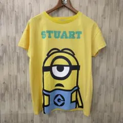 P4-78S/カイタックファミリー/ミニオン/STUART/Tシャツ/Lサイズのサムネイル