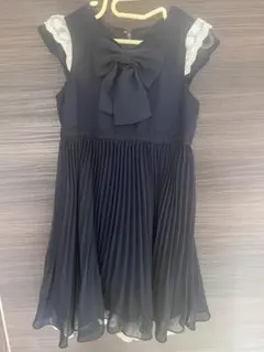 anyFAM ネイビー ワンピース ホワイトジャケット セット