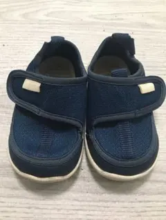 イフミーウォーターシューズ12.5cmネイビー メッシュ ベビーシューズ