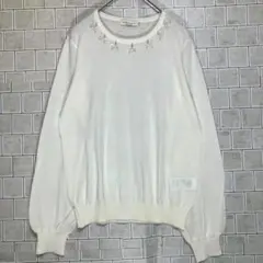 earth music&ecology アイボリー セーター サイズM シンプル