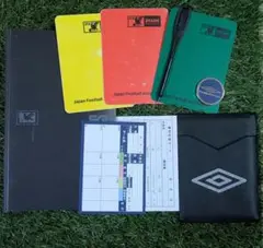 アンブロ審判レフリーカードケース セットトスコインつき