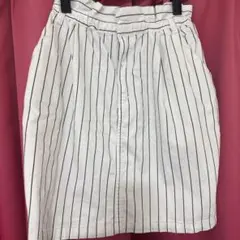 Heather　ストライプ　タイトスカートのサムネイル