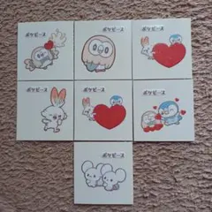 ポケモンパンデコキャラシール ポケピース第2弾 7セット