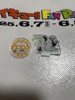 ハイキュー‼︎ファンパーク 及川徹＆岩泉一 アクリルminiフィギュア 幼少期