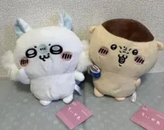 【美品/匿名配送】ちいかわ ボイス付きぬいぐるみ 2点セットのサムネイル