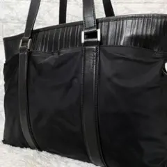 極美品　Paul Smith トートバッグ マルチストライプ　大容量 A4収納可