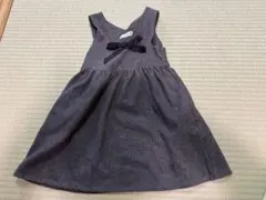 ブランシェス　100cm ダークグレー ワンピース