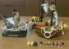 ワンピース ジオラマ フィギュア サニー号 ミニ 木馬 メリー シャーク 