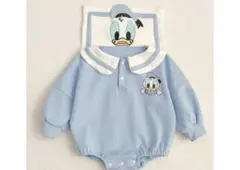 ドナルド　トレーナーロンパース　73cm ディズニー