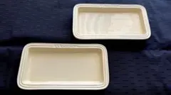 HIMAWARI様専用　廃盤品LE CREUSETレクタンギュラープレート　２枚