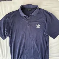 adidas ポロシャツ ブルー