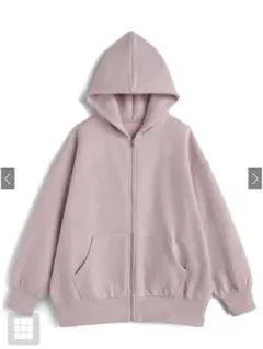 GRL バックエンボスハートロゴスウェットパーカー[tu1964]