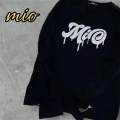 ✨美品✨M/O みきおだ　ロンT　mio　長袖Tシャツ　黒　ブラック　カットソー